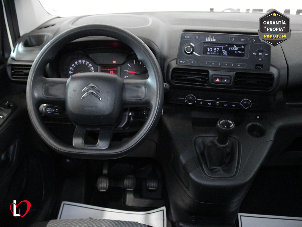 CITROEN BERLINGO BlueHDi 100 S&S TALLA M VAN CONTROL 100 de segunda mano