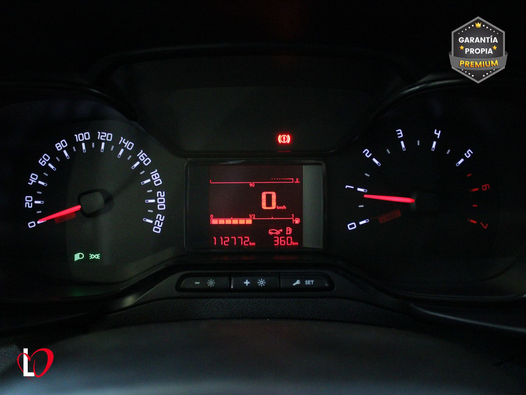 CITROEN BERLINGO BlueHDi 100 S&S TALLA M VAN CONTROL 100 de segunda mano