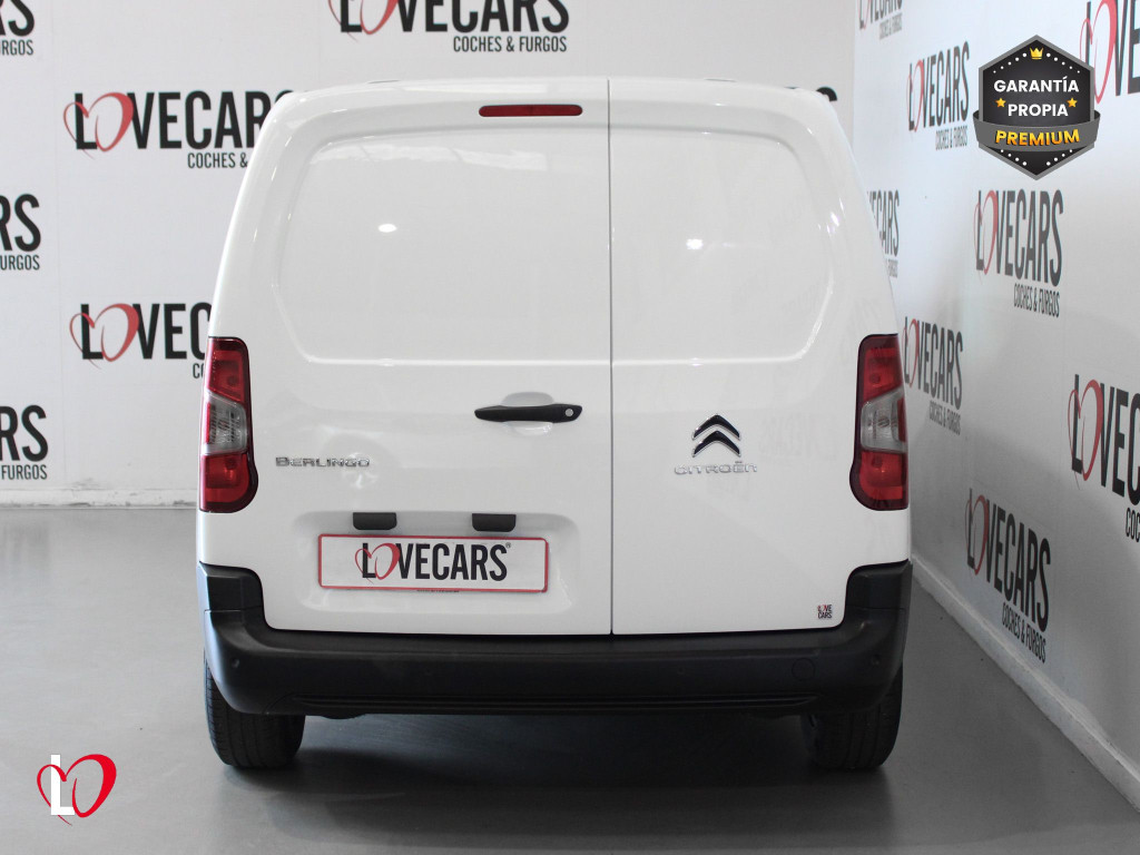 CITROEN BERLINGO BlueHDi 100 S&S TALLA M VAN CONTROL 100 de segunda mano