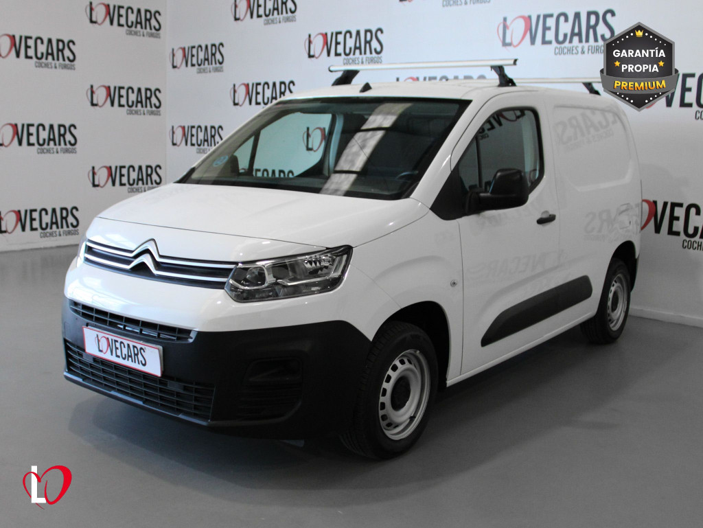 CITROEN BERLINGO BlueHDi 100 S&S TALLA M VAN CONTROL 100 de segunda mano