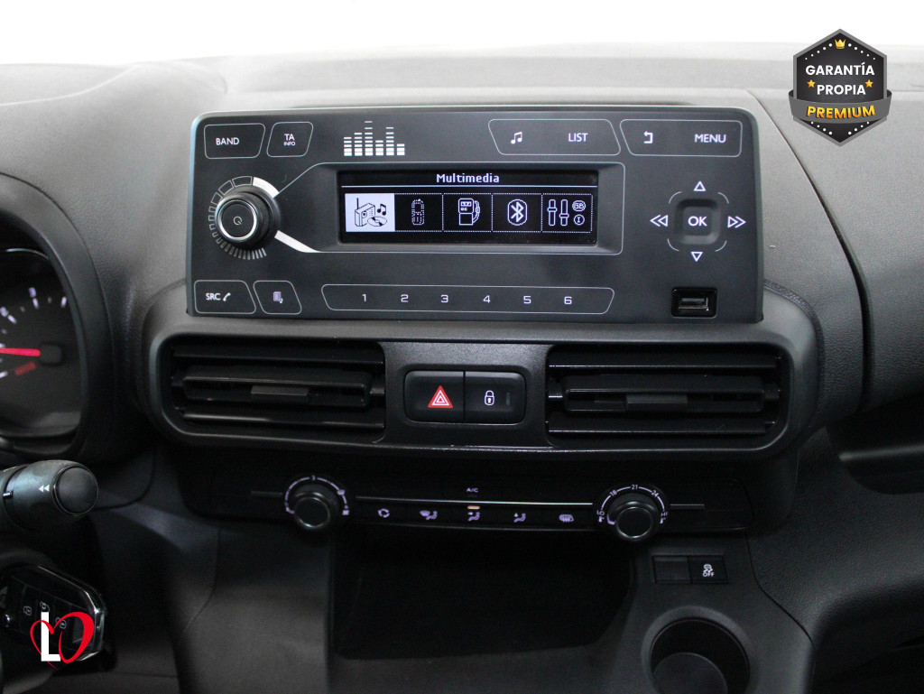 CITROEN BERLINGO BlueHDi 100 S&S TALLA M VAN CONTROL 100 de segunda mano