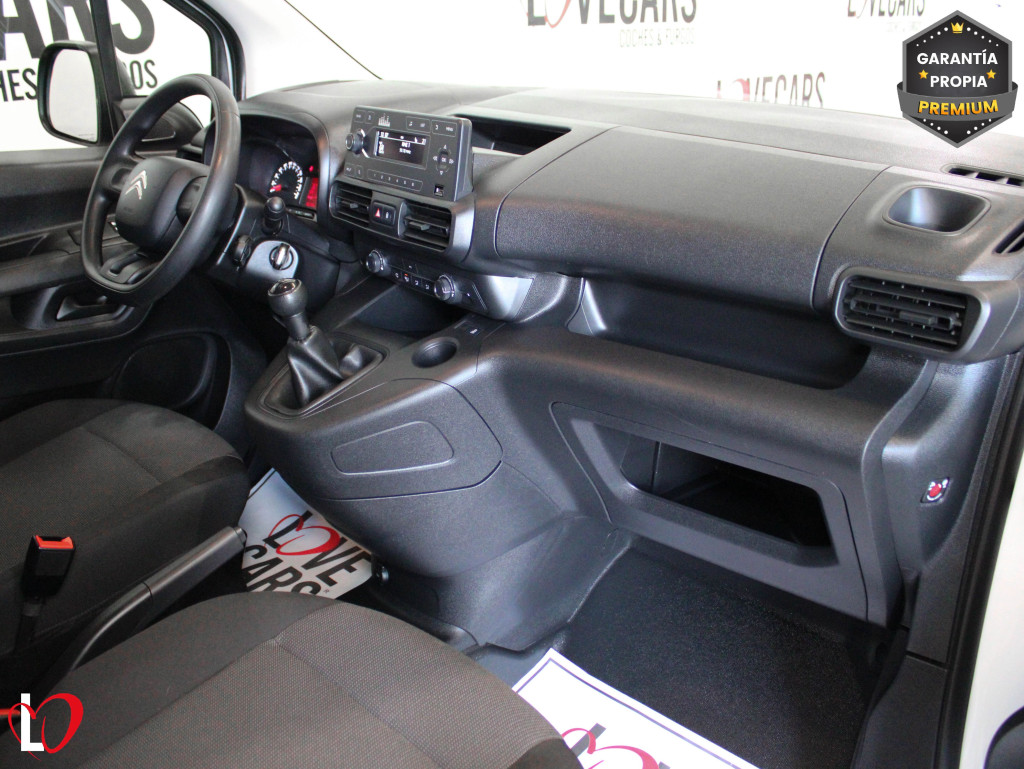 CITROEN BERLINGO BlueHDI FURGÓN CERRADO 100 de segunda mano
