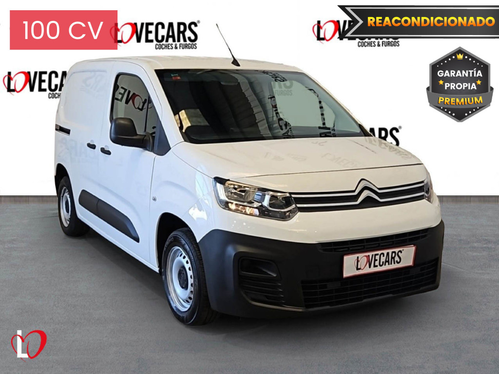 CITROEN BERLINGO BlueHDI FURGÓN CERRADO 100 de segunda mano