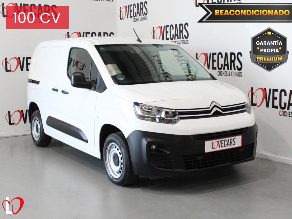 CITROEN BERLINGO BlueHDI FURGÓN CERRADO 100 de segunda mano