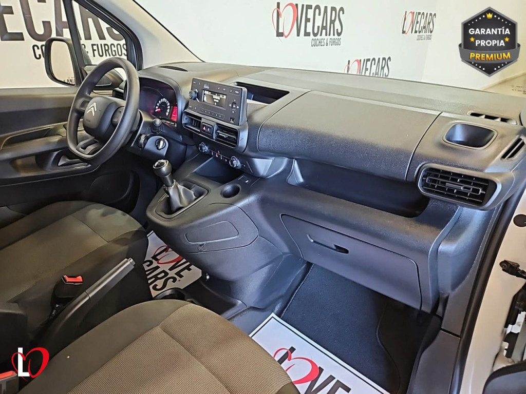 CITROEN BERLINGO BlueHDI FURGÓN CERRADO 100 de segunda mano
