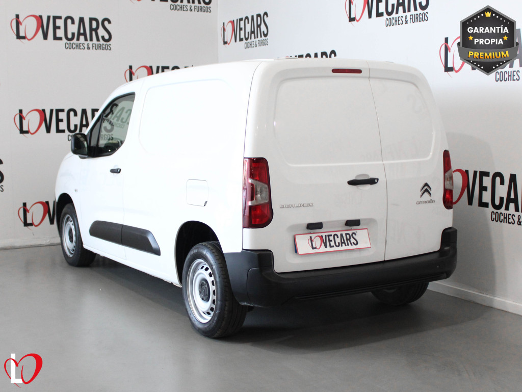 CITROEN BERLINGO BlueHDI FURGÓN CERRADO 100 de segunda mano
