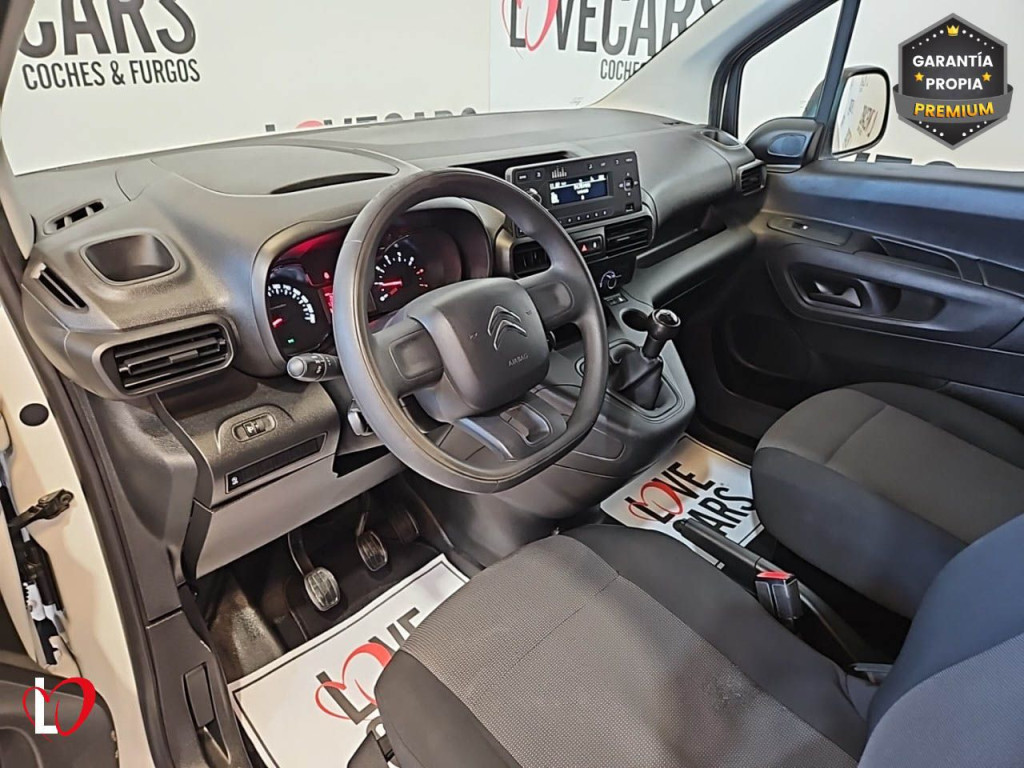 CITROEN BERLINGO BlueHDI FURGÓN CERRADO 100 de segunda mano