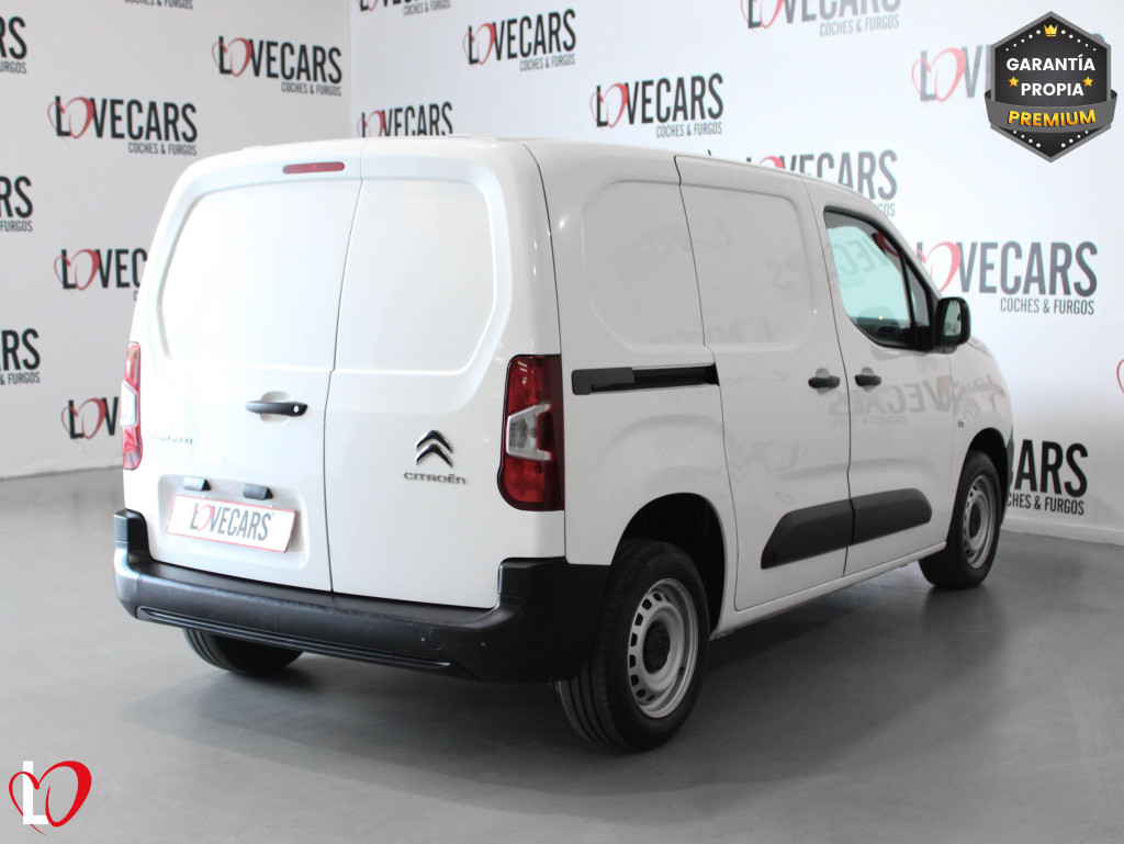 CITROEN BERLINGO BlueHDI FURGÓN CERRADO 100 de segunda mano