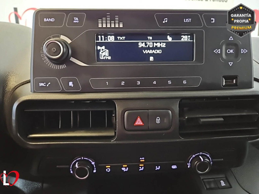 CITROEN BERLINGO BlueHDI FURGÓN CERRADO 100 de segunda mano