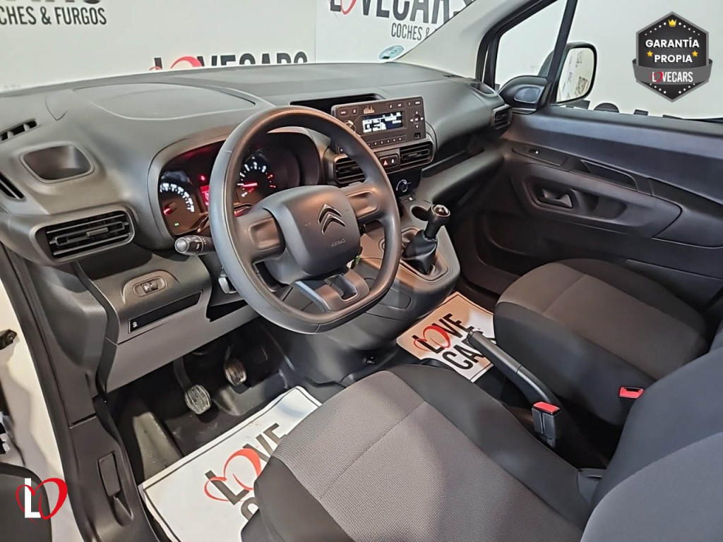 CITROEN BERLINGO BlueHDI FURGÓN CERRADO 100 de segunda mano