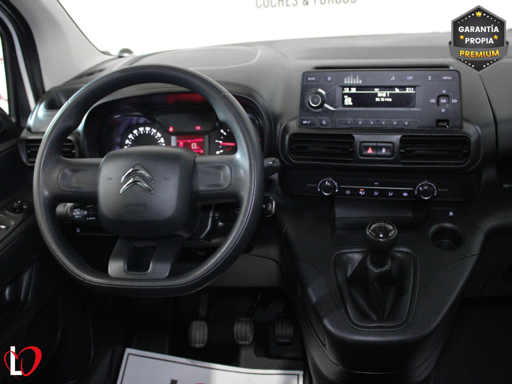 CITROEN BERLINGO BlueHDI FURGÓN CERRADO 100 de segunda mano