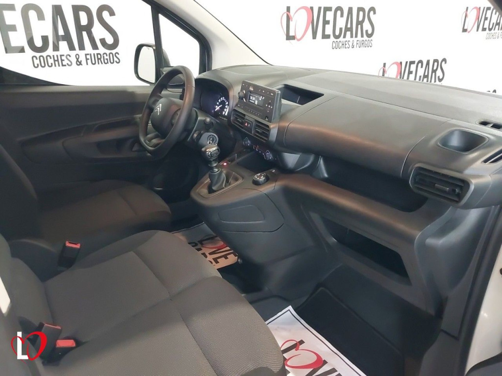 CITROEN BERLINGO BlueHDI FURGÓN CERRADO 3 PLAZAS 6 VEL 100 de segunda mano