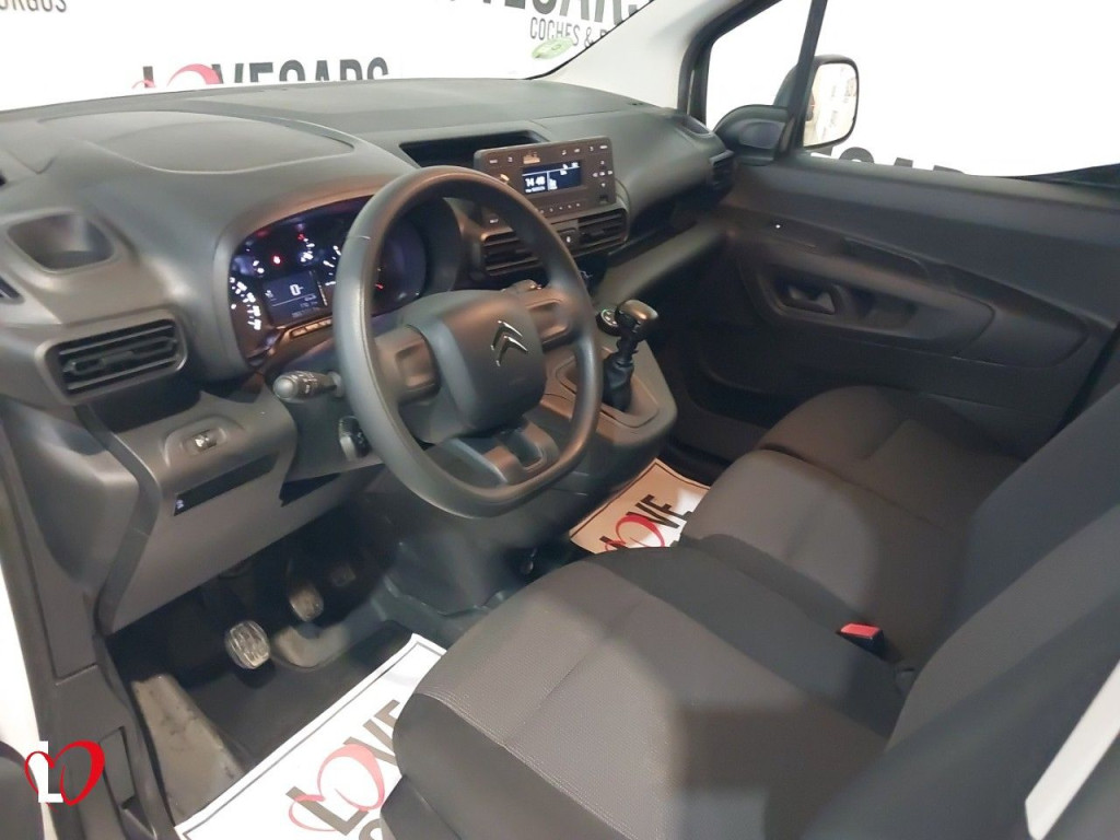 CITROEN BERLINGO BlueHDI FURGÓN CERRADO 3 PLAZAS 6 VEL 100 de segunda mano