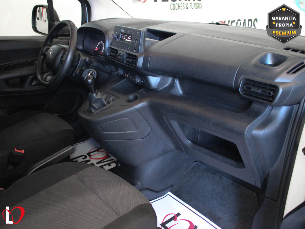 CITROEN BERLINGO BlueHDI S&S FURGÓN CERRADO XL 100 de segunda mano