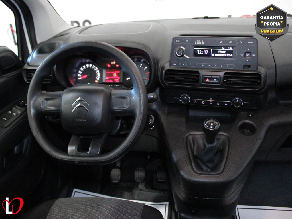 CITROEN BERLINGO BlueHDI S&S FURGÓN CERRADO XL 100 de segunda mano