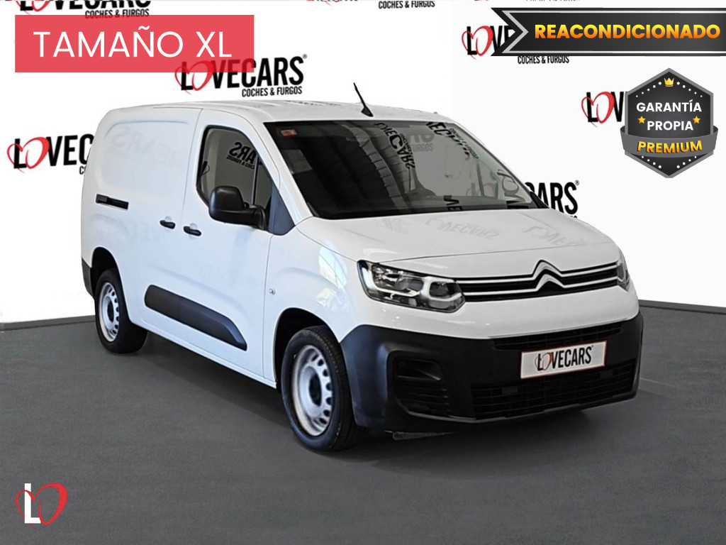 CITROEN BERLINGO BlueHDI S&S FURGÓN CERRADO XL 100 de segunda mano