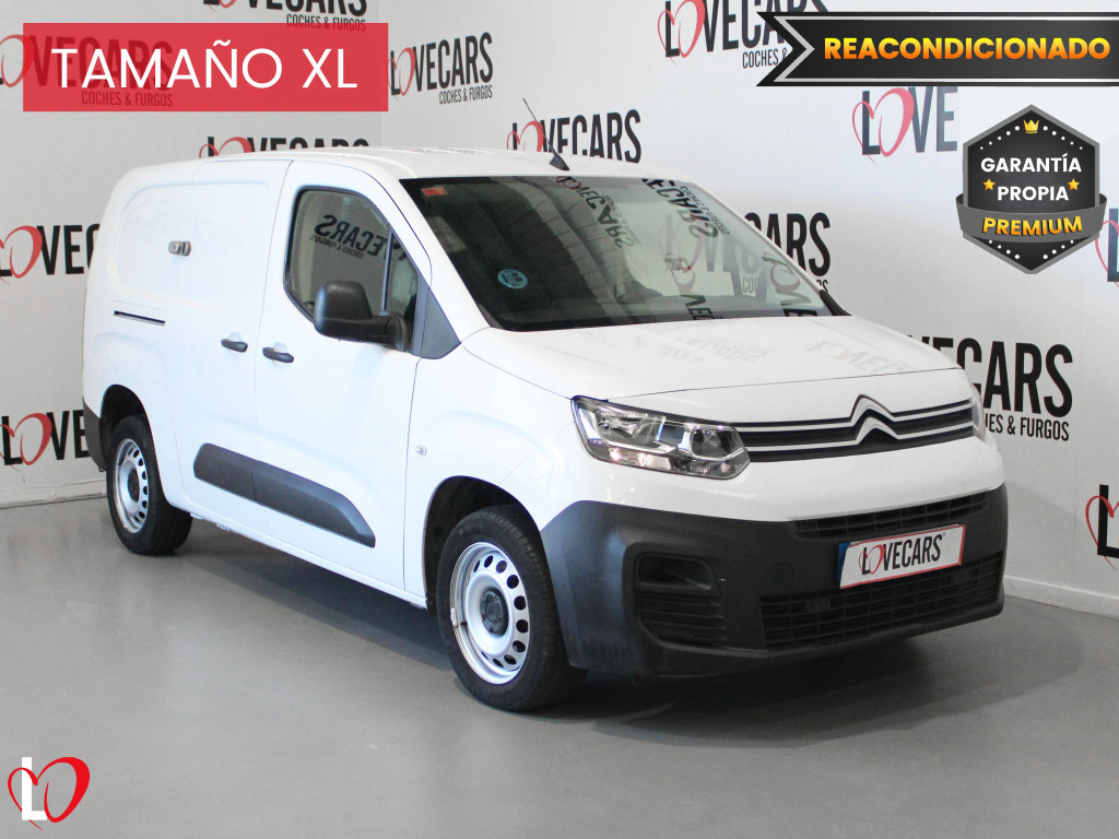 CITROEN BERLINGO BlueHDI S&S FURGÓN CERRADO XL 100 de segunda mano