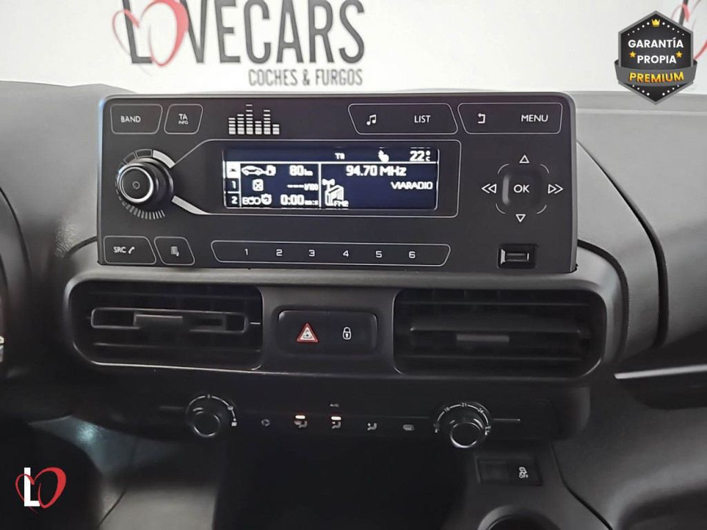 CITROEN BERLINGO BlueHDI S&S FURGÓN CERRADO XL 100 de segunda mano