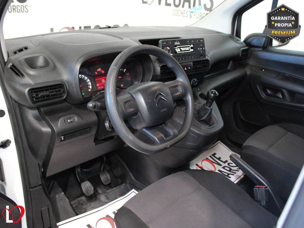 CITROEN BERLINGO BlueHDI S&S FURGÓN CERRADO XL 100 de segunda mano