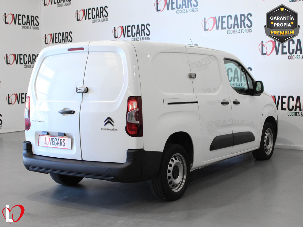 CITROEN BERLINGO BlueHDI S&S FURGÓN CERRADO XL 100 de segunda mano