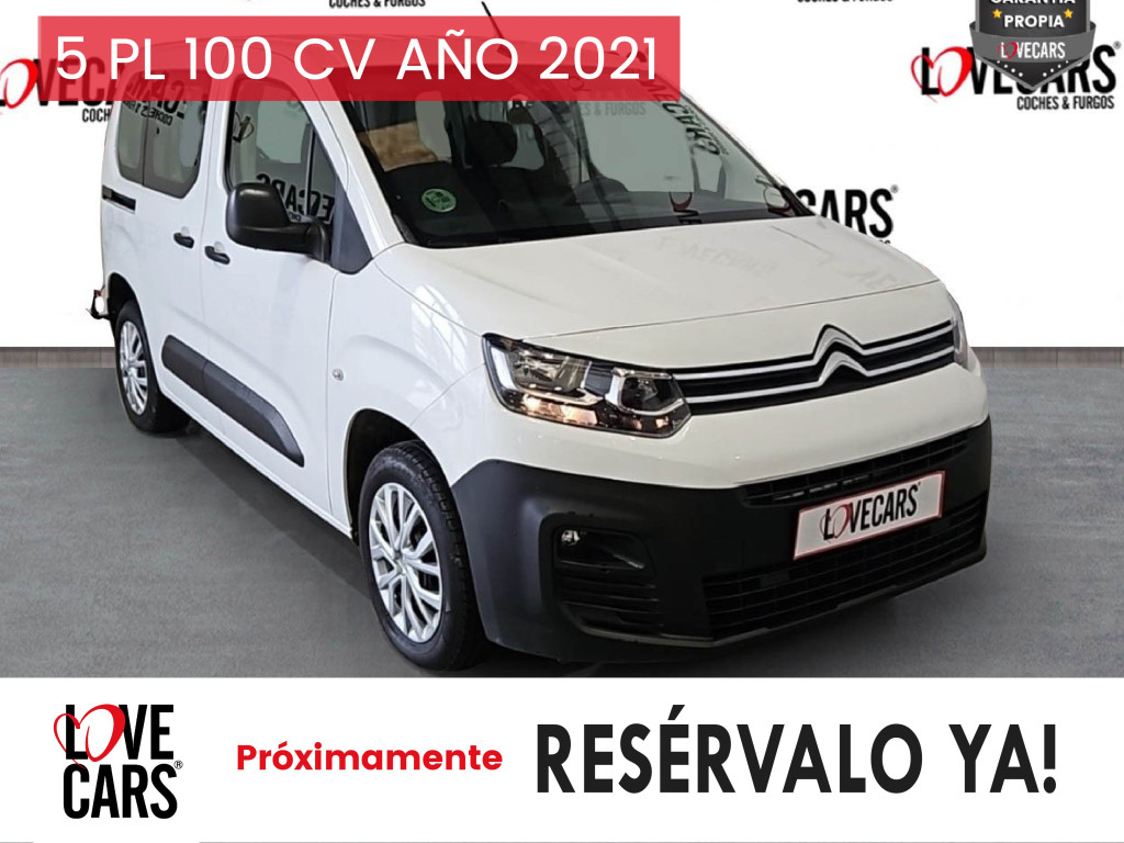 CITROEN BERLINGO BlueHDI S&S LIVE PACK 5 PLAZAS 6 VEL 100 de segunda mano