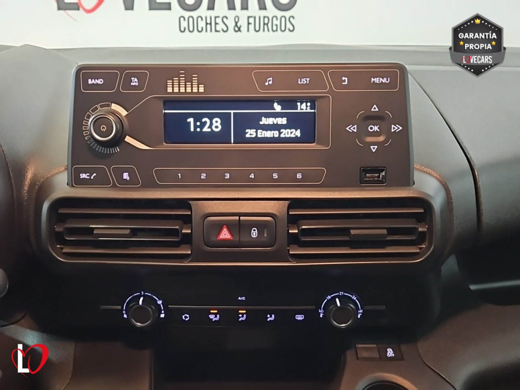 CITROEN BERLINGO BlueHDI S&S LIVE PACK 6 VEL 100 de segunda mano