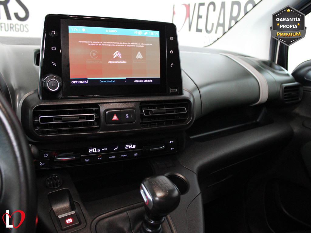 CITROEN BERLINGO BlueHDI S&S SHINE COMBI 6 VEL 130 de segunda mano