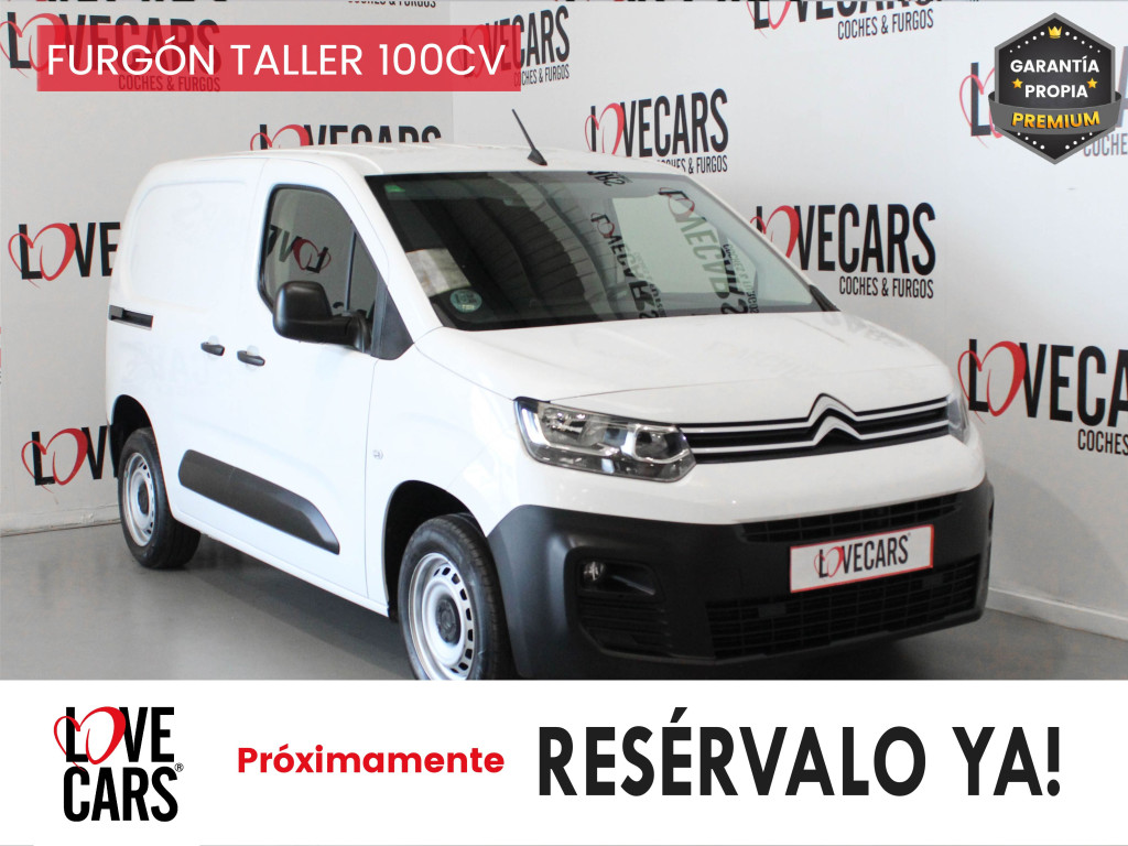 CITROEN BERLINGO BlueHDI TALLA M FURGÓN TALLER 100 de segunda mano