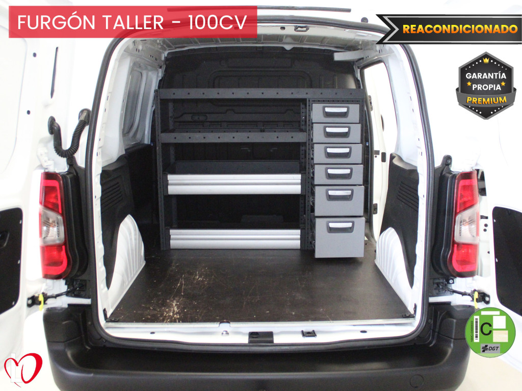 CITROEN BERLINGO BlueHDI TALLA M FURGÓN TALLER 100 de segunda mano