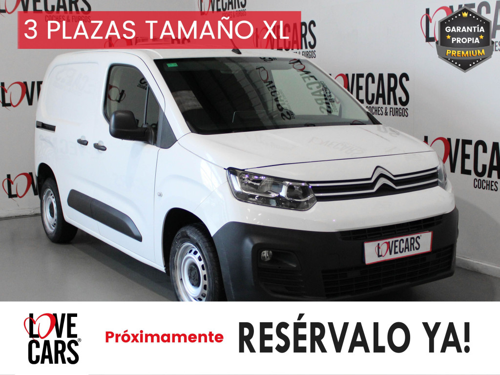 CITROEN BERLINGO BLUEHDI TALLA XL 3 PLAZAS GPS 100 de segunda mano
