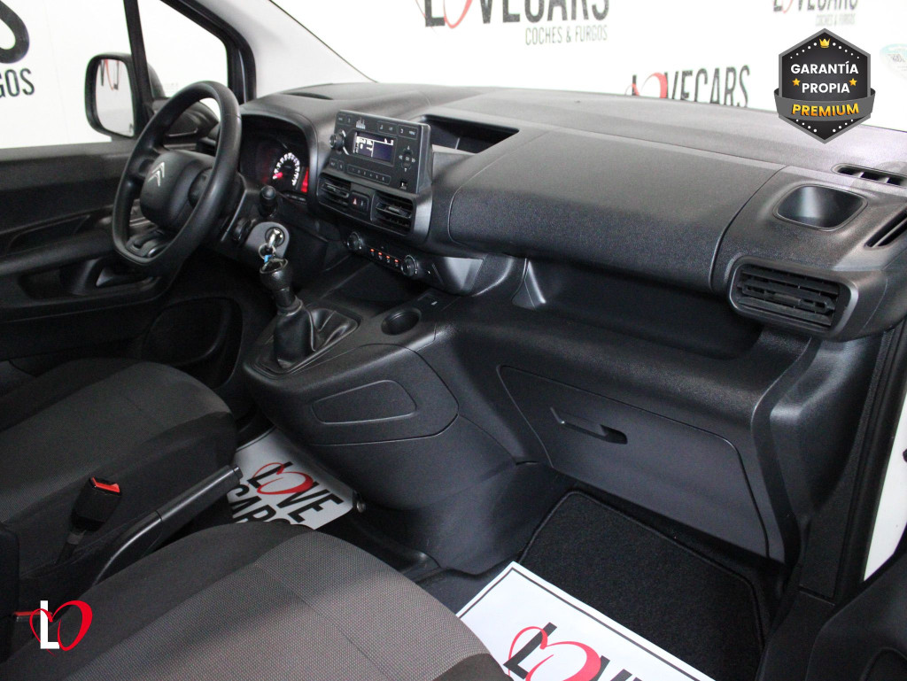 CITROEN BERLINGO BlueHDI VAN TALLA M CONTROL 75 de segunda mano