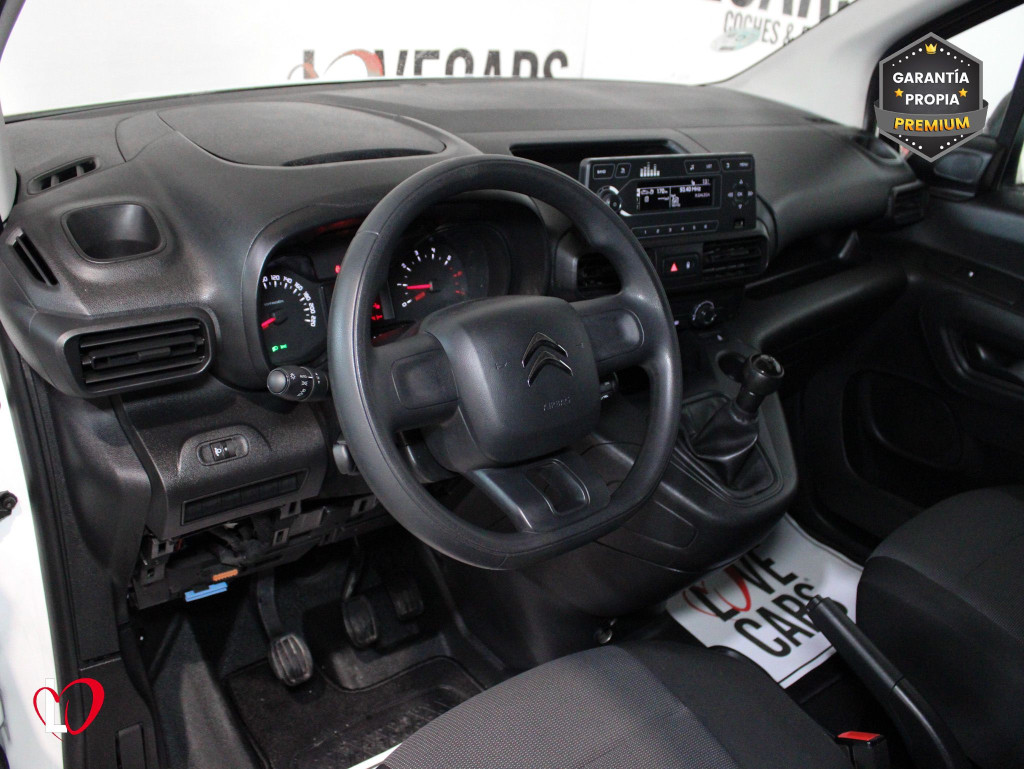 CITROEN BERLINGO BlueHDI VAN TALLA M CONTROL 75 de segunda mano