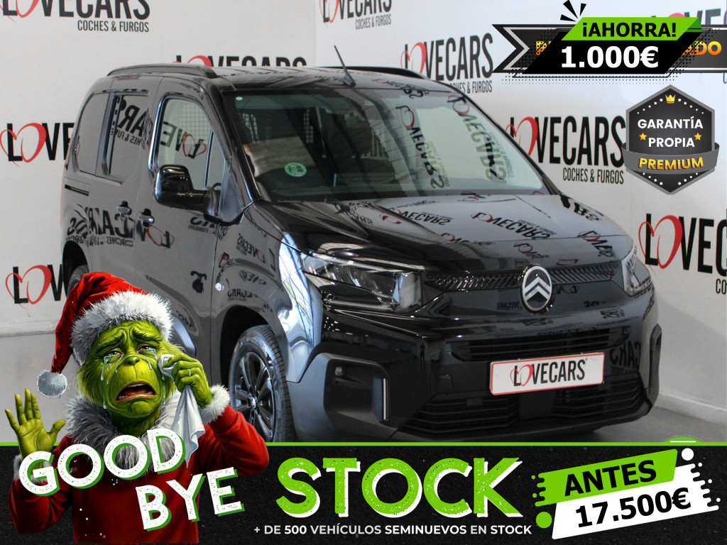 CITROEN BERLINGO TALLA M BlueHDi 100 S&S 6v PLUS de segunda mano