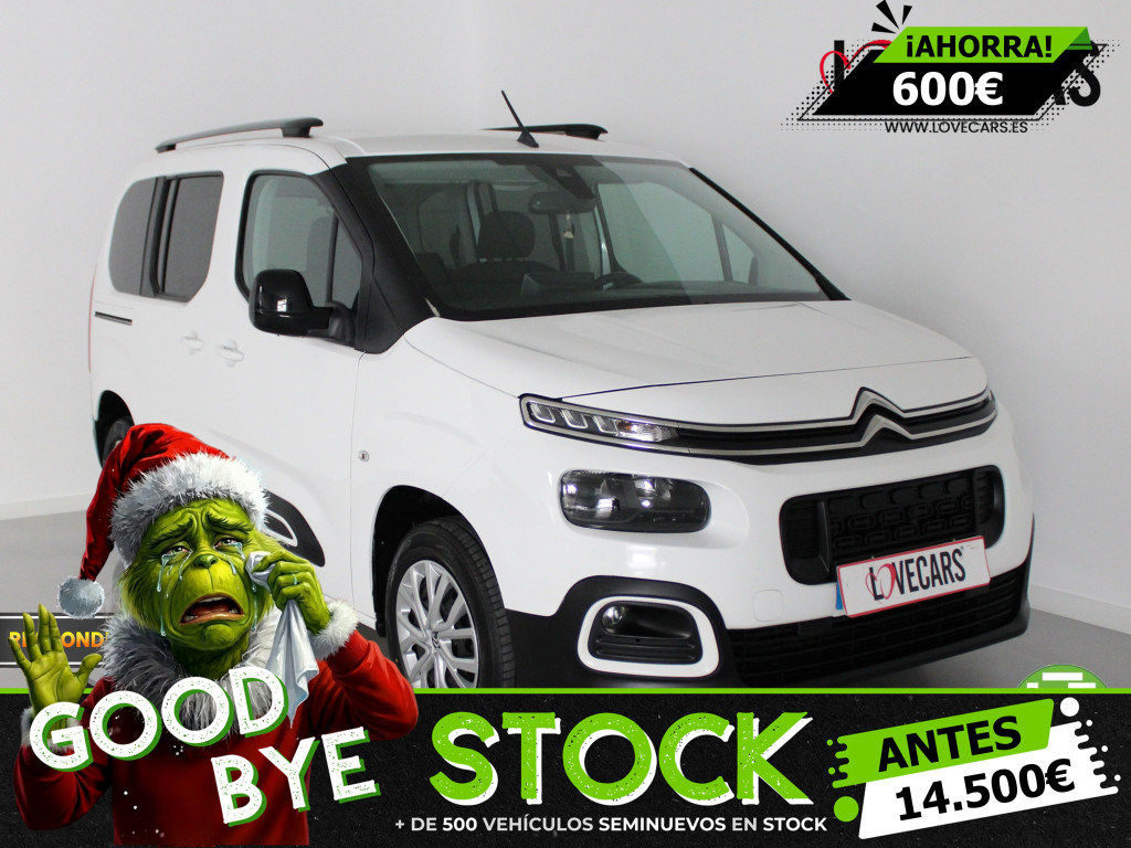 CITROEN BERLINGO TALLA M BlueHDi 100 S&S FEEL PACK de segunda mano