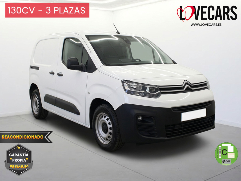 CITROEN BERLINGO Talla M BlueHDi CLUB 6 VEL 3 PLAZAS 130 de segunda mano