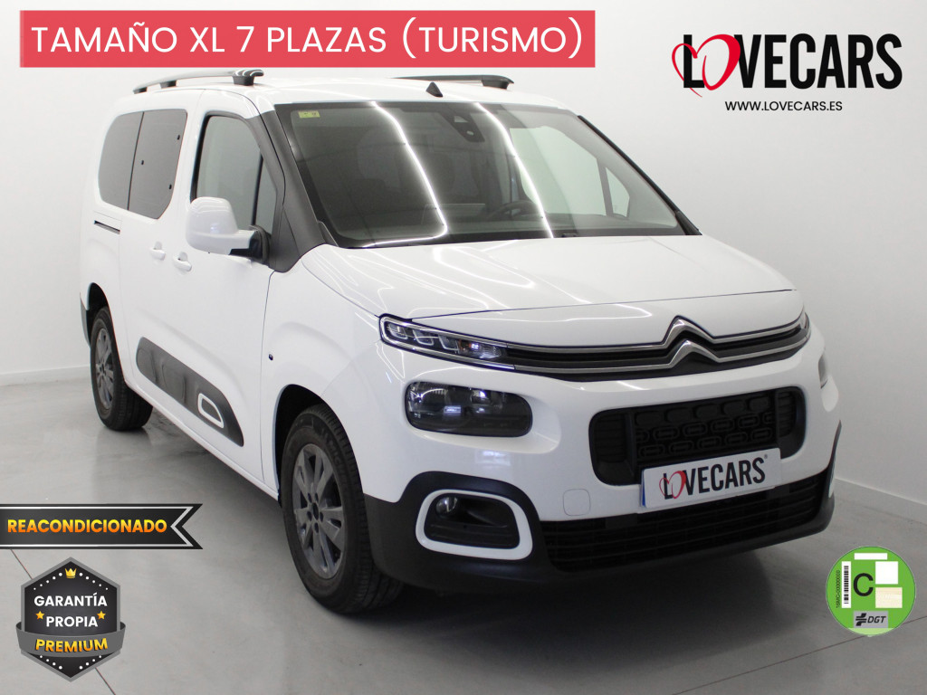 CITROEN BERLINGO Talla XL BlueHDi 100 S&S Feel 7 PLAZAS de segunda mano