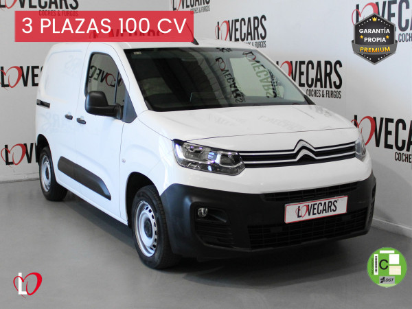 CITROEN BERLINGO VAN TALLA M BlueHDi 100 CLUB 3 PLAZAS de segunda mano