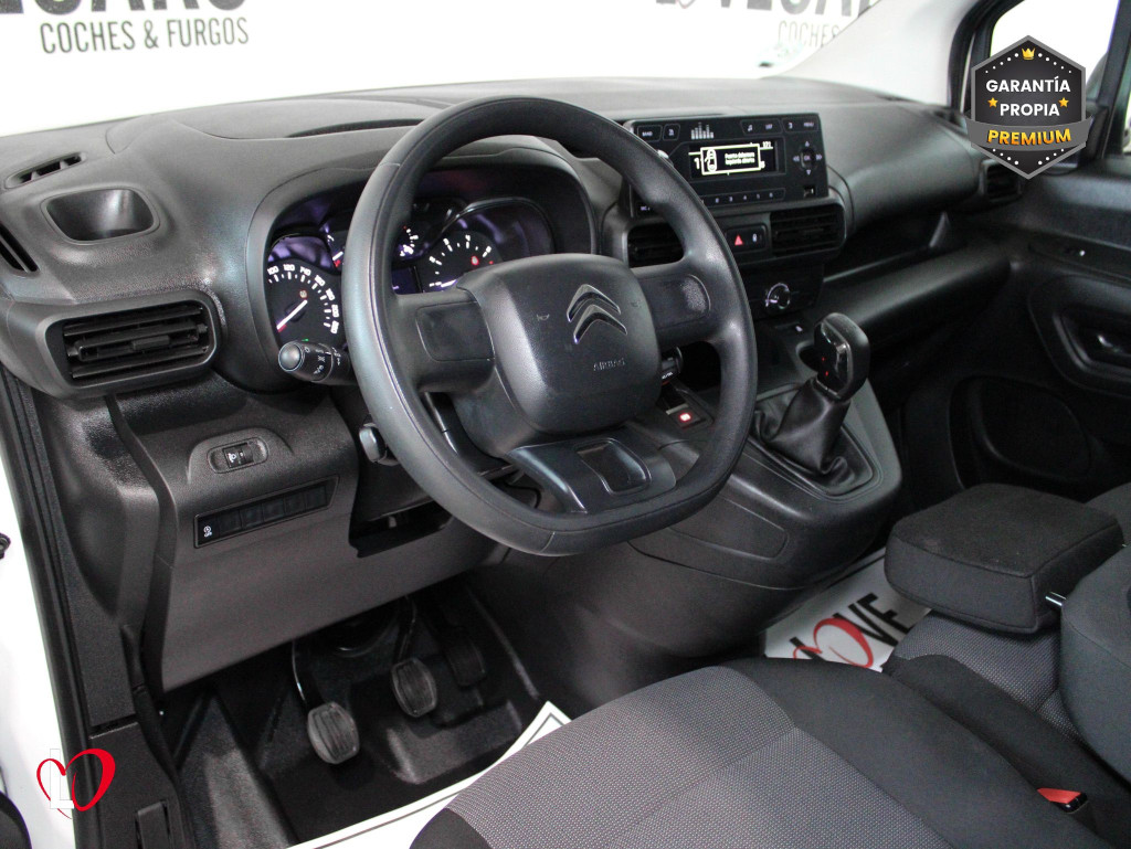 CITROEN BERLINGO Van Talla M BlueHDi 100 S&S CLUB 3 PLAZAS de segunda mano