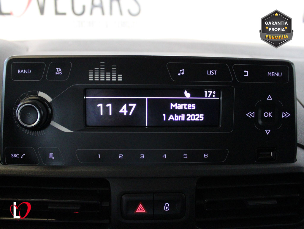 CITROEN BERLINGO Van Talla M BlueHDi 100 S&S CLUB 3 PLAZAS de segunda mano
