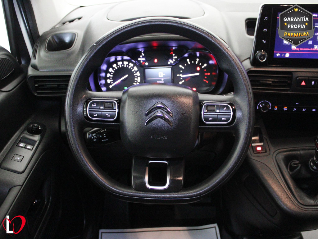 CITROEN BERLINGO VAN TALLA XL BlueHDi 100 S&S CLUB 3 PLAZAS de segunda mano