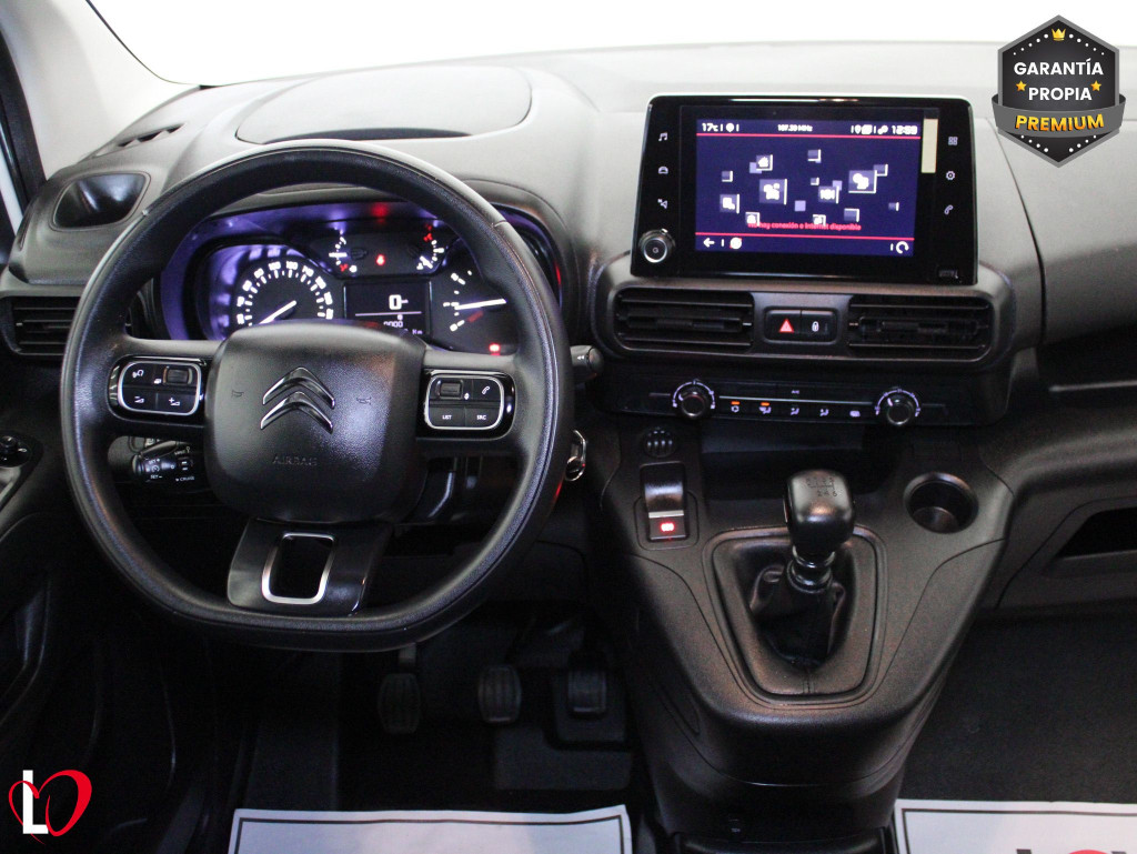 CITROEN BERLINGO VAN TALLA XL BlueHDi 100 S&S CLUB 3 PLAZAS de segunda mano