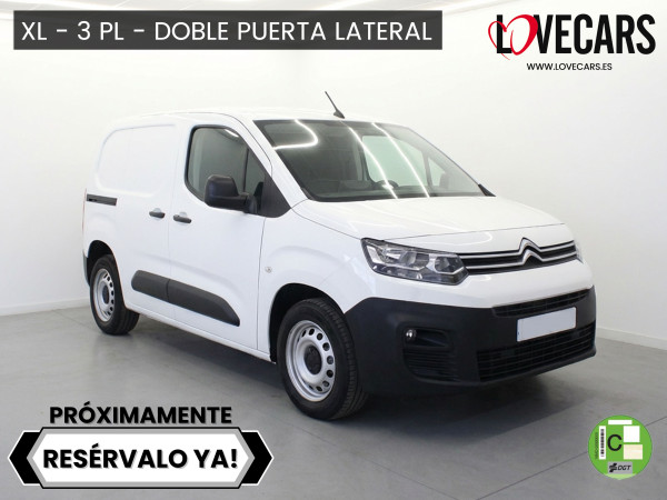 CITROEN BERLINGO VAN TALLA XL BlueHDi 100 S&S CLUB 3 PLAZAS de segunda mano