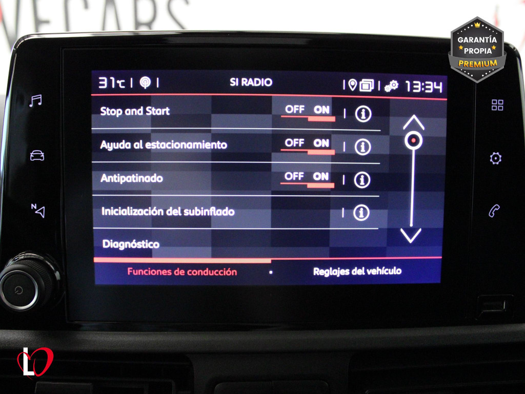 CITROEN BERLINGO VAN TALLA XL BlueHDi 100 S&S CLUB de segunda mano