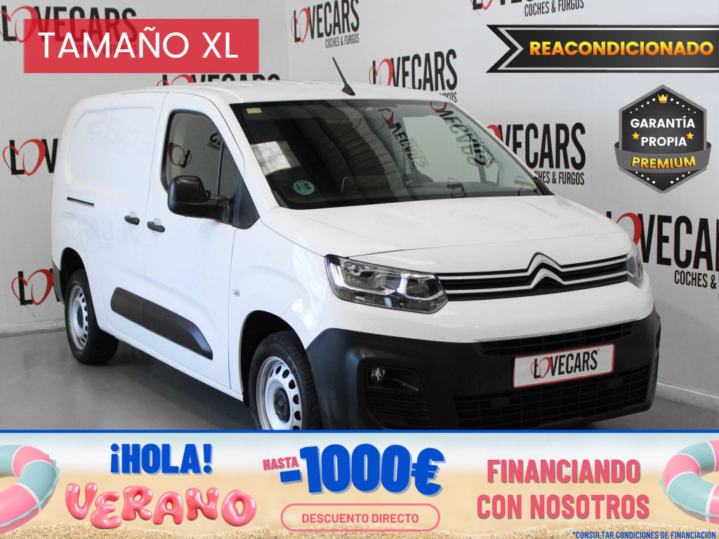 CITROEN BERLINGO VAN TALLA XL BlueHDi 100 S&S CLUB de segunda mano