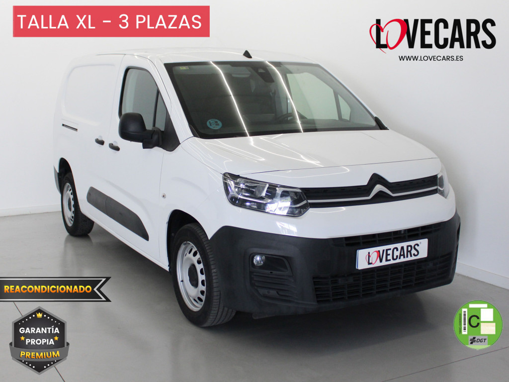 CITROEN BERLINGO VAN TALLA XL BlueHDi 100 S&S CLUB de segunda mano