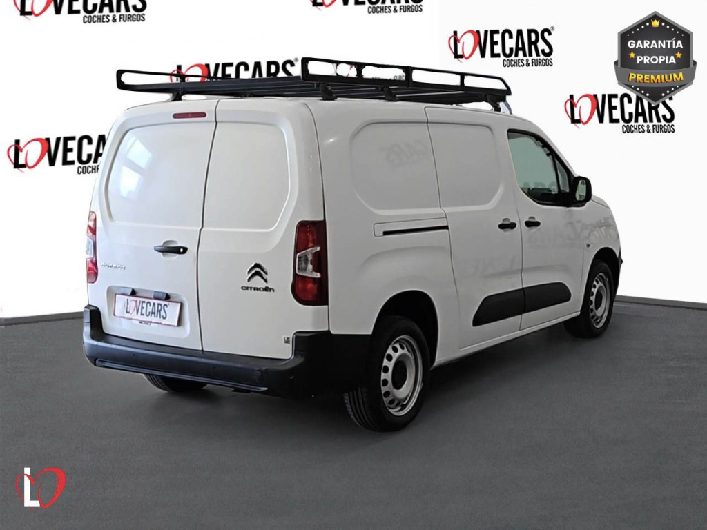 CITROEN BERLINGO XL BlueHDI FURGÓN CERRADO XL 3 PLZ 100 de segunda mano