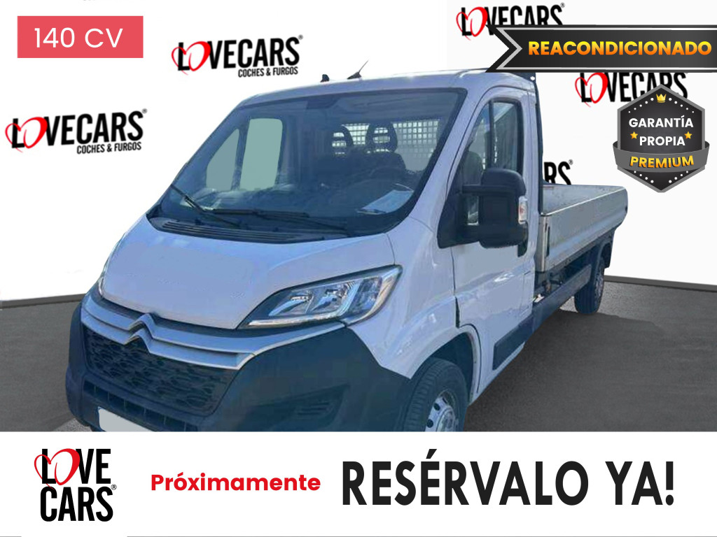CITROEN JUMPER BlueHDi 140 S&S 6v CAMIÓN 35 L3 de segunda mano