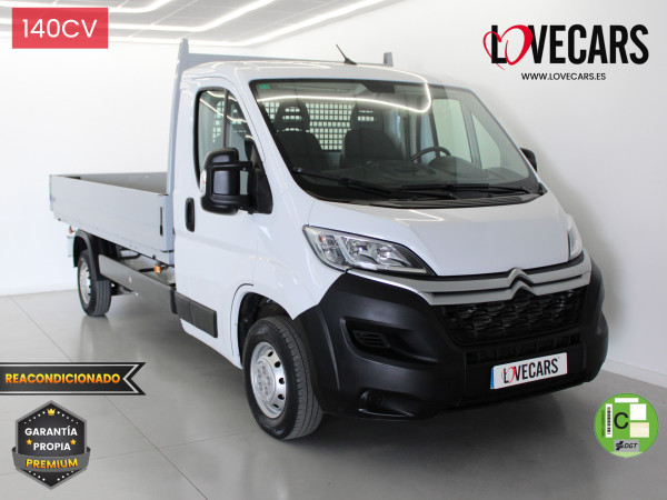 CITROEN JUMPER BlueHDi 140 S&S 6v CAMIÓN 35 L3 de segunda mano
