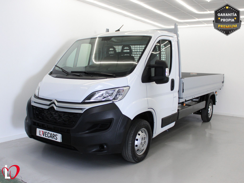 CITROEN JUMPER BlueHDi 140 S&S 6v CAMIÓN CAJA 35 L3 de segunda mano