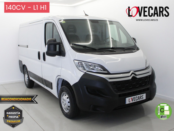 CITROEN JUMPER BlueHDi 140 S&S 6v FURGÓN 30 L1 H1 de segunda mano